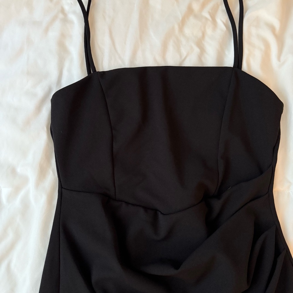 Windsor Black Strapless Dress
